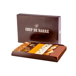 Coffret 6 barres de chocolats