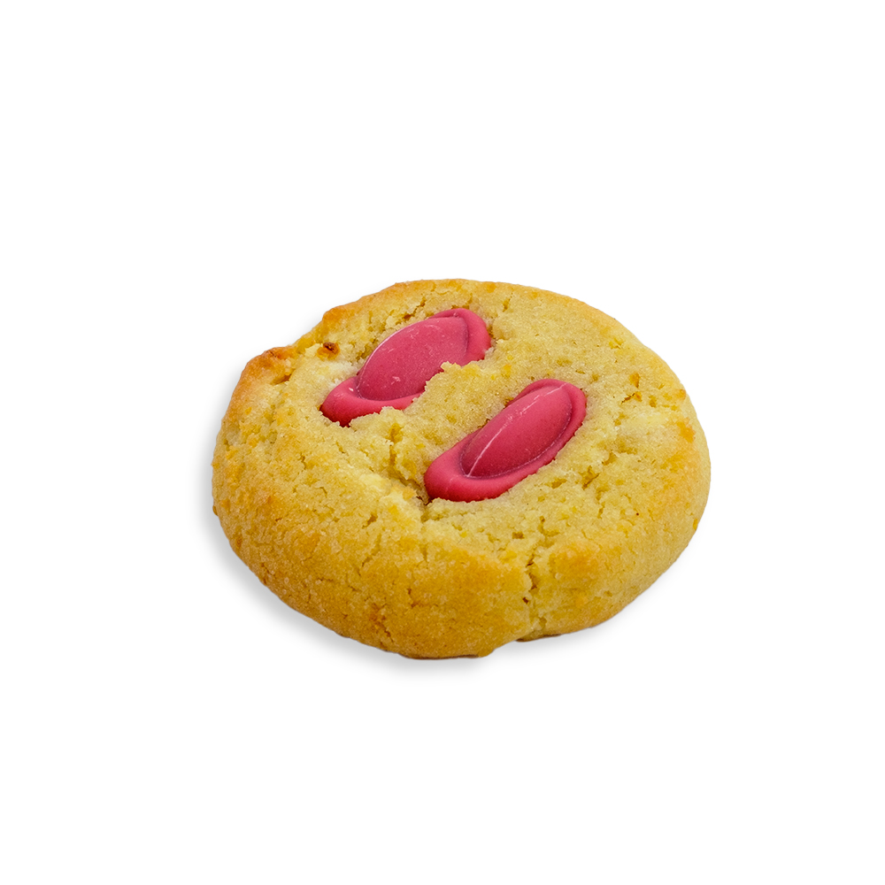 Cookie à la fraise et aux agrumes